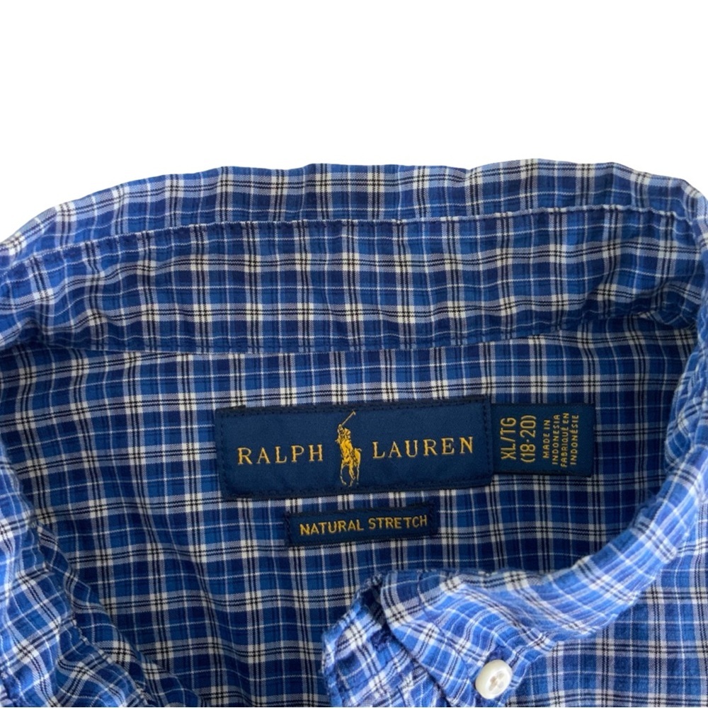 Ralph Lauren Boys Button Down XL - Picture 3 of 3